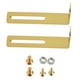 thumbnail image 3 of Tornillos de Montaje del Soporte Pickguard para Electric Guitar Repalcement (Paquete de 10) (Dorado), 3 of 10