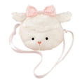 thumbnail image 1 of Linda bolsa de cuerpo cruzado en forma de animal para niños adultos para la fiesta de la calle comercial de regalos Cordero, 1 of 8