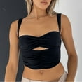 thumbnail image 5 of Sngxgn Women's Camisole Tops Undershirts Spaghetti Strap Tank Top(Black,M), 5 of 9