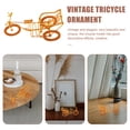 thumbnail image 4 of OULII Retro Tricycle Model Aluminum Wire Cabinet Decoration Home Decoration 1Pcs, 4 of 7