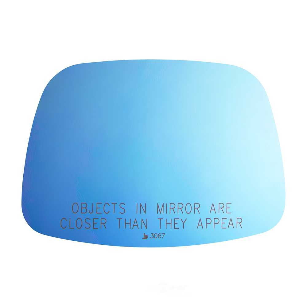 Burco Side View Mirror Replacement Glass - Blue Glass - 3067