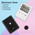 thumbnail image 2 of LCD Digital Kitchen Timer for Cooking Study Stopwatch Alarm Clock Electronic Magnetic Cooking Countdown Timer Temporizador, 2 of 5