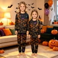 thumbnail image 4 of Matching Family Halloween Pajamas Set - 2026 Cute Ghost & Pumpkin Print Two-Piece Sleepwear Pjs - Family Matching Pajamas Soft Holiday Loungewear Halloween Matching Pajamas for Family, 4 of 6
