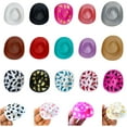 thumbnail image 6 of Small Cowgirl Hats Hair Clip For Bridal Western Party Hair Accessories Masquerades Party Hair Styling Decoration, 6 of 8