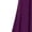 Purple, variant on Women's Long Sleeve Draped Neck Open Front Waist Length Solid Cardigan