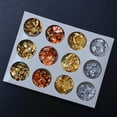 thumbnail image 5 of UDIYO 4 Colors Glitter Nail Art Transfer Sticker Decal DIY Nail Decor Nail Foil Beauty, 5 of 7