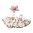 thumbnail image 3 of Ropa para muñecas perfecl traje elegante falda blanca, 3 of 8
