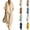 09# Beige, variant on Cotton Linen Sets for Women 2 Piece Batwing Sleeve V Neck Shirts and Wide Leg Pants Set Casual Outfit,Khaki L