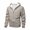 Khaki, variant on Hooded Jackets for Men Long Sleeve Full Zip Sweatshirt Jacket With Pockets Fashion Casual Sports Outerwear