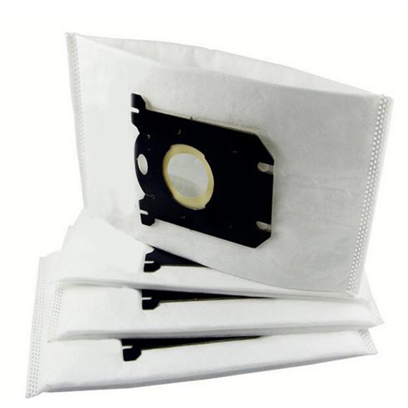 Canister Vacuum Cleaner Essential, Compatible Replacement Vacuum Bag for Electrolux S Bag Classic, Nonwoven S Bag with Snap-On Design for Easy Installation