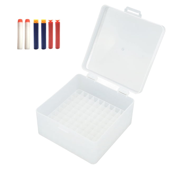 Soft Shots Storage Box, Light Shooting Toy Accessory Large Capacity for Entertainment