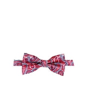 Red Extraordinary Paisley Bow Tie