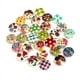 thumbnail image 2 of 100 PCS Botón infantil de patrón multicolor impreso, 15 mm, 2 of 4