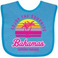 thumbnail image 3 of Inktastic Enjoy the Sunshine Bahamas Summer Paradise Boys or Girls Baby Bib, 3 of 4