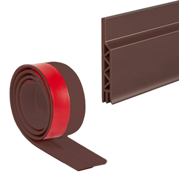 CASAFUN High Density Door Seals Insulating Tape Rolls for Insulating Door Frames Window Air Conditioner Self-adhesive Sealing Weather Strips Whole Volume 39in