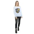 thumbnail image 4 of Harry Potter Womens Hufflepuff Crest Flat Sweatshirt, 4 of 5
