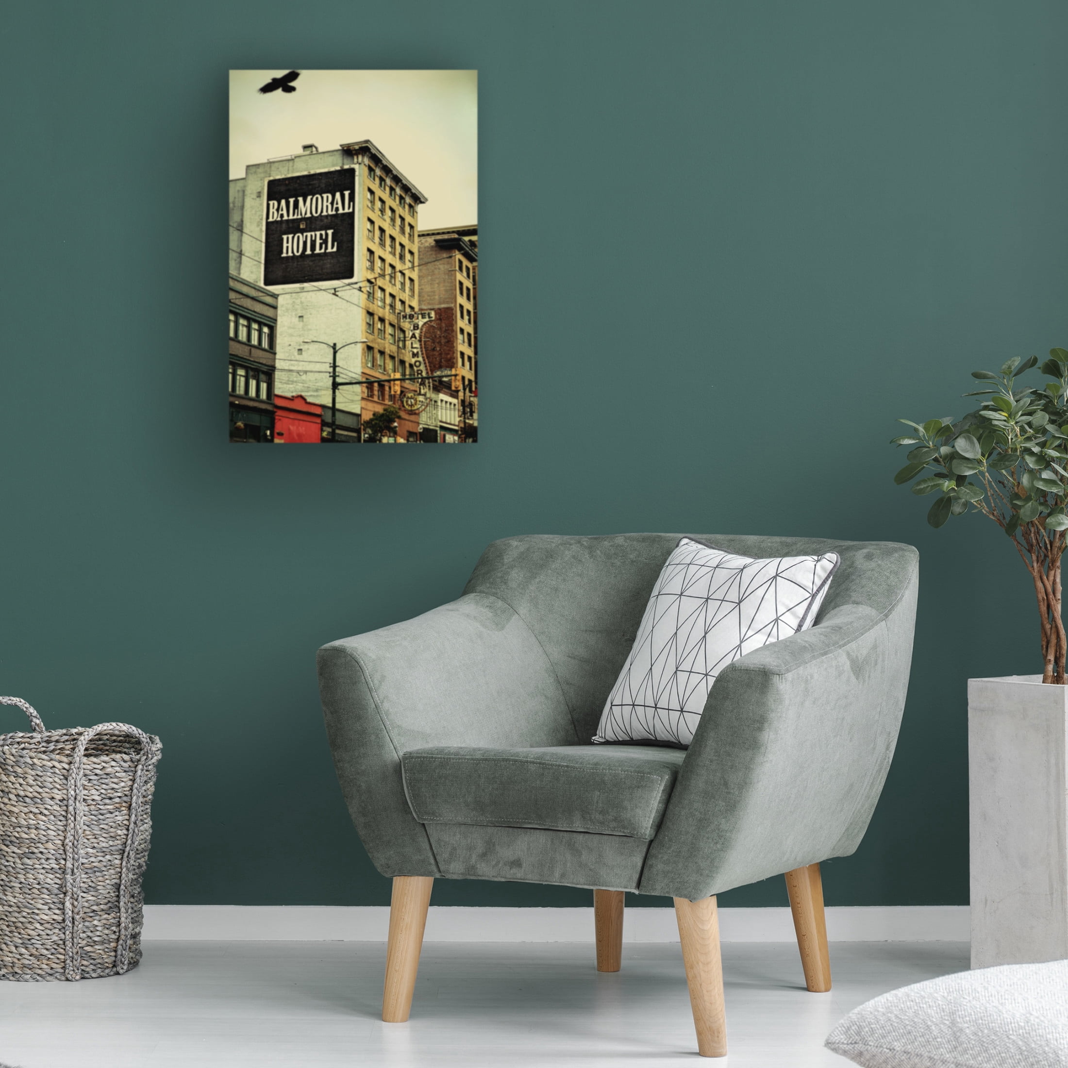 Trademark Fine Art Diego Lops Balmoral Hotel Canvas Wall Art