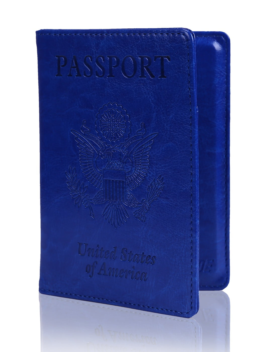 Passport Covers,Leather Passport Holder RFID Blocking,Travel Document Holder for Men&Women,Credit Card and Document Protection