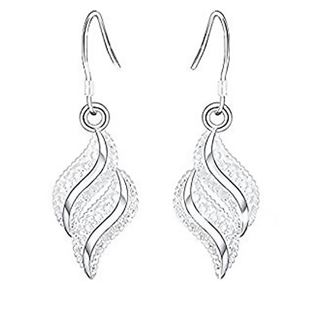 Guardurnaity Pendientes colgantes de cascada de Color plateado con diamantes de imitación de cristal brillante para mujer Ropa, zapatos y accesorios Miscelánea Guardurnaity PS11613-00