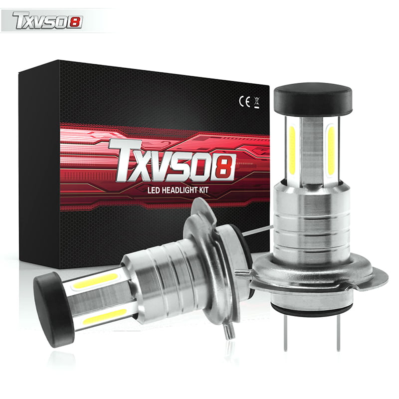 2Pcs H7 110W 6000k LED Car Headlight Conversion Globes Canbus Bulbs Useful SF
