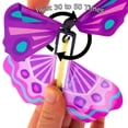 thumbnail image 5 of SDJMa Flying Butterfly Bookmark, Magic Wind Up Flying Butterfly, Creative Book and Greeting Cards Decoration, Surprise Toy for Wedding Birthday Party, 5 of 8