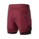 thumbnail image 4 of Shorts Deportivos Pantalones cortos para correr Lixada 2 en 1 para hombre, pantalones cortos de cicl Lixada Shorts Deportivos, 4 of 7
