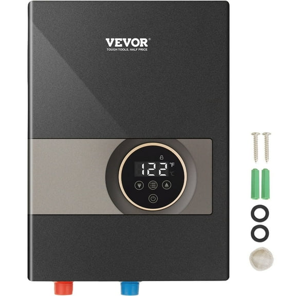 High-Efficiency 13.8kW Electric Tankless Water Heater, 24-Hour Hot Water Supply, Compact Design for Shampoo Stations & Home Use – ETL Approved