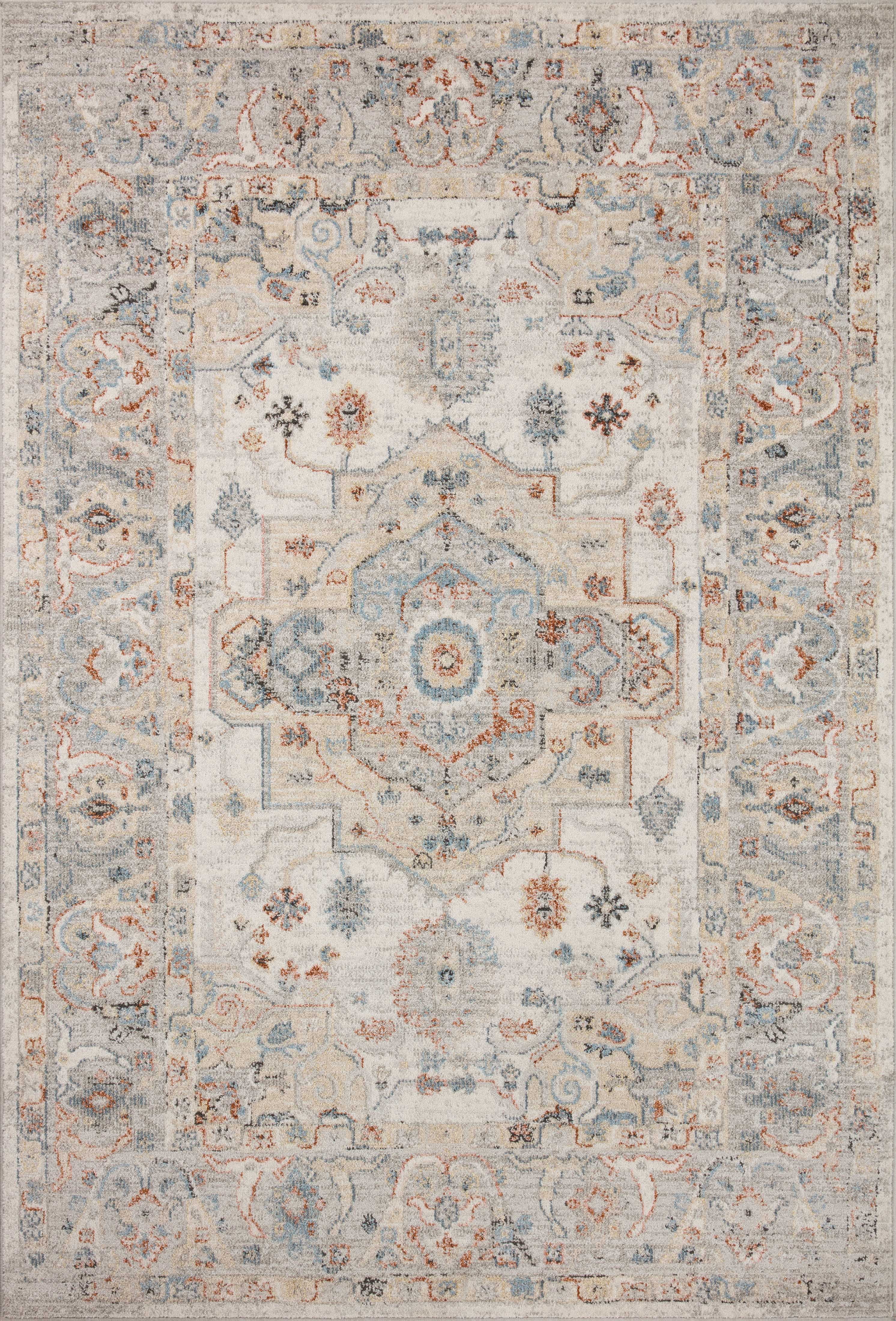 Loloi Odette Ivory / Multi 9'-2" x 13' Area Rug