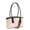 White, variant on Deago Vintage Shoulder Bags for Women Y2k Fall Purse Top Handle Hobo Handbag PU Leather Tote Bag with Cute Pendant (Brown)