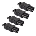 thumbnail image 4 of Conector IE IE, 4 piezas IEC320 C6 a IE Convertidor IE Adaptador de corriente IE Materiales de la mejor calidad, 4 of 9