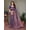 Navy Blue, variant on Women's Litchi Silk Banarasi Silk Saree (Reena-Rama)