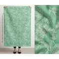 thumbnail image 3 of Soimoi Cotton Canvas | 56" Wide, Sold by 3 Yard | Floral Pattern - Green | Durable Medium Weight Fabric for Bags, Curtains, Crafts & Dcor, 3 of 7
