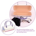 thumbnail image 2 of Sunglass Case Handheld Creative Portable Eyeglasses Case Pu Leather Storage Case, 2 of 8
