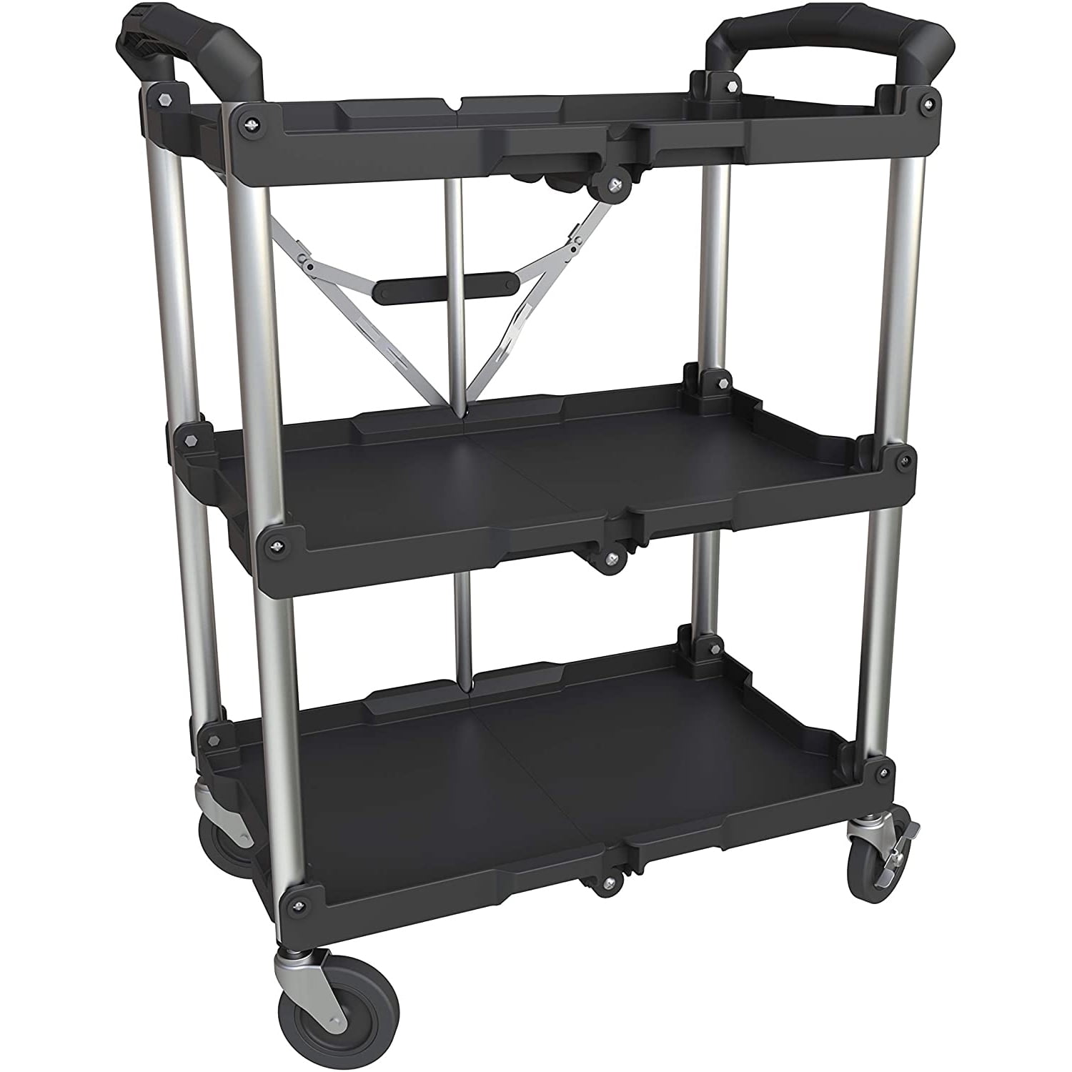 collapsible cart with wheels