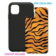 thumbnail image 2 of DistinctInk Custom SKIN / DECAL compatible with OtterBox Symmetry for iPhone 11 Pro MAX (6.5" Screen) - Orange Black White Tiger Skin Print - Animal Print, 2 of 5