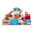 thumbnail image 3 of Melissa & Doug Porte-Voitures De Course En Bois Cap Sur L’Autodrome, 3 of 6