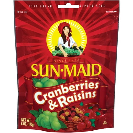 Sun-Maid ® Cranberries & Raisins, 6 Oz Bag