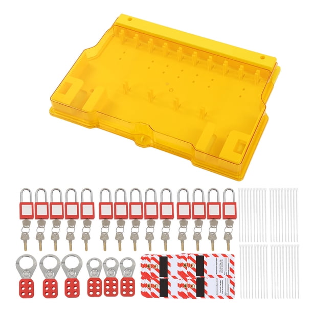 Electrical Lock Out Tag Out Kits, One Piece Housing Sturdy Lockout ...