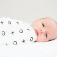 thumbnail image 2 of Lulujo - Modern Collection - Baby Muslin Bamboo Swaddle Blanket, Nursing/Stroller Cover, 2 of 7
