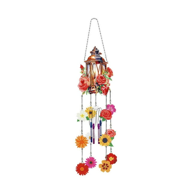 5D Diamond Art Painting Wind Chimes Diamond DIY Painting Kit Double Sided