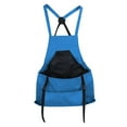 thumbnail image 2 of Bolsa de , delantal de jardín, delantal de recolección de frutas Delantal resistente al agua Delantal de jardinería de lona con bolsillos, para Azul Macarena Delantal de jardinería, 2 of 8
