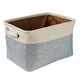 thumbnail image 1 of Wdftyju Cesta de almacenamiento de lino plegable de lona, ​​lavable, para ropa de mascotas, zapatos, estuche con asa Wdftyju 5fc2ym8ad6ju0py4, 1 of 9