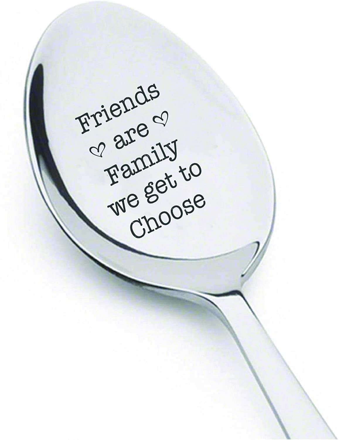 Friends Like You Make Life Sweet Cute Friends Gift Engraved Spoon Friendship Day Gift unique funny gift Coffee lovers gift idea