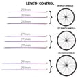 thumbnail image 4 of 12-Piece Stainless Steel Bicycle Spokes Set For 26 27.5 29 Inch Wheels Colorful Electroplated Design, 4 of 7
