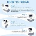 thumbnail image 3 of 2-Pack Snoring Stopper Chin Strap for Sleeping, Jaw Support for Mouth Breathing, Anti Snore Device to Keep Mouth Closed for Men and Women, 3 of 6
