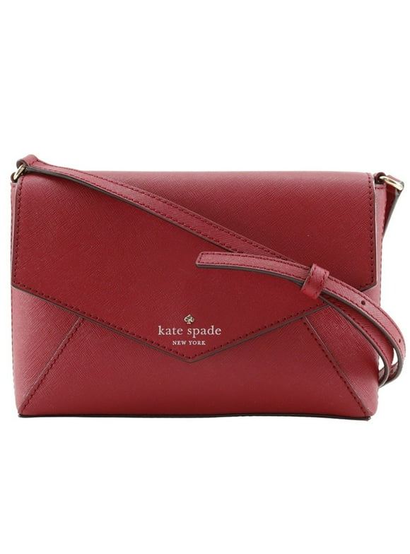 Pre-Owned Kate Spade Pochette Shoulder Bag Leather Red Type Women's (Good)