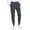 Pewter, variant on Dynamix Men Scrubs Pant Natural Rise Jogger DK040S, M Short, Pewter