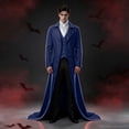 thumbnail image 5 of Men's Gothic Steampunk Tailcoat Victorian Long Frock Coat Halloween Costume Jacket, 5 of 7