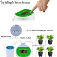 thumbnail image 3 of Sistema de riego digital inteligente con herramientas de jardín y aspersores ajustables (B), 3 of 8