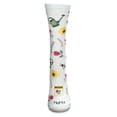 thumbnail image 2 of MeMoi Flower Garden Bamboo Blend Crew Sock - Womens - Female, 9-11, Sky Blue, 2 of 5